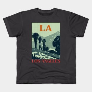 LA LOS ANGELES Kids T-Shirt